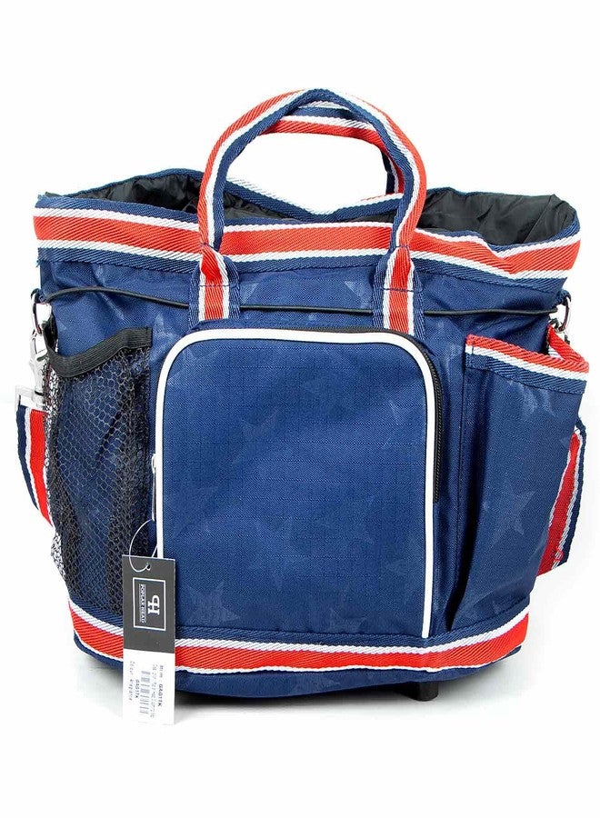 Jeffers Poplar Head Grooming Bag - Horse Grooming Organizer Tote with Pockets for Brushes, Tools, Clippers, Shampoo, Detangler - Stable Barn Kit Carrier for Horses, Pets, Livestock, Allegiance - Image 2